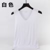 图片 冰丝无痕背心春夏男士夏季马甲T恤大码无袖修身坎肩运动打底衣服
