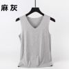 图片 冰丝无痕背心春夏男士夏季马甲T恤大码无袖修身坎肩运动打底衣服
