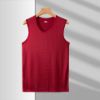Picture of Ice Silk Vest Men’s Trendy Thin Mesh Breathable Quick-Drying Sports Wide-Shoulder Outerwear Sleeveless T-Shirt for Summer