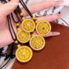 Picture of Brass Gold Plated Point Drill Rotatable Eight Treasure Compass Pendant Gold Shop Same Style Women's Light Luxury High-end Sense Woolen Chain Pendant