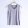 Picture of Spring and Summer Children's Ice Silk Seamless Vest Short-sleeved T-shirt Boys and Girls Middle and Big Children All-match Half-sleeved Base Shirt Single Top