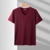 Picture of Men’s Brimless Ice Silk Short-Sleeve T-Shirt, Youth Plus-Size Quick-Dry Breathable Base Layer for Sports, Thin Men’s Apparel
