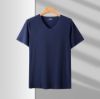 Picture of Men’s Brimless Ice Silk Short-Sleeve T-Shirt, Youth Plus-Size Quick-Dry Breathable Base Layer for Sports, Thin Men’s Apparel