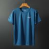 Picture of T-Shirt Men's Fashion Summer 2026 New Light Plate Ice Silk Quick-drying Clothes Short-sleeved Elastic Mesh Round Neck Thin