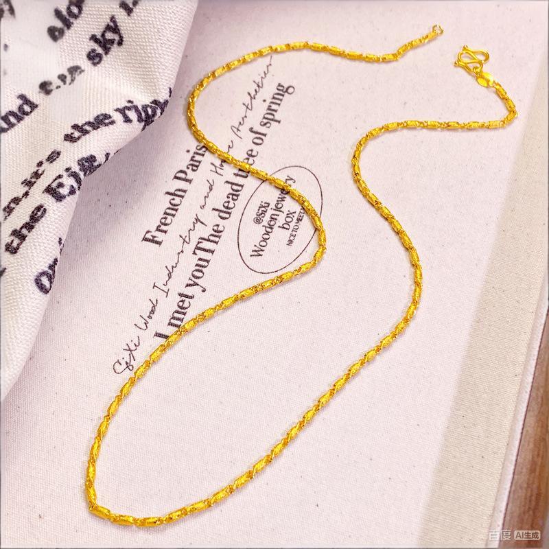 B60CM节节圆柱项链