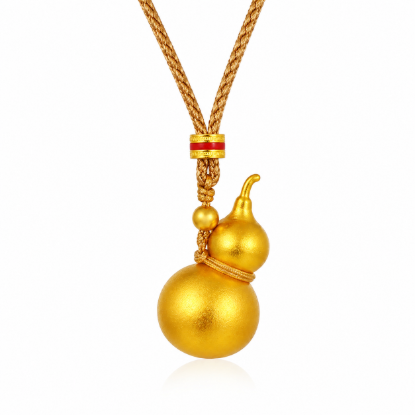 Picture of Lucky Gourd Gold Pendant