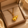 Picture of Lucky Gourd Gold Pendant