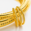 Picture of Gold-Tone Six-Line Stackable Bangle Bracelet