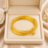 Picture of Gold-Tone Six-Line Stackable Bangle Bracelet
